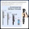 Manbily A-888 Camera Monopod, Length 32cm - 156cm, Aluminum Monopods