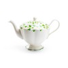 Grace Teaware Shamrock Fine Porcelain Teapot 32oz Capacity Multicolor