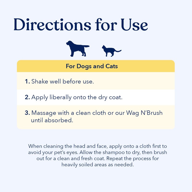 Honest Paws Honest Paws Dog Dry Shampoo - Waterless No