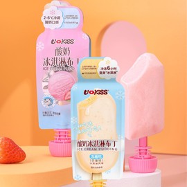 Yogurt Pudding,Vanilla Strawberries and Peaches Flavor,Leisure Snack,Natural Instant Pudding,Perfect For Baking, Smoothies, Desserts and Drinks（3 bag,264 g）