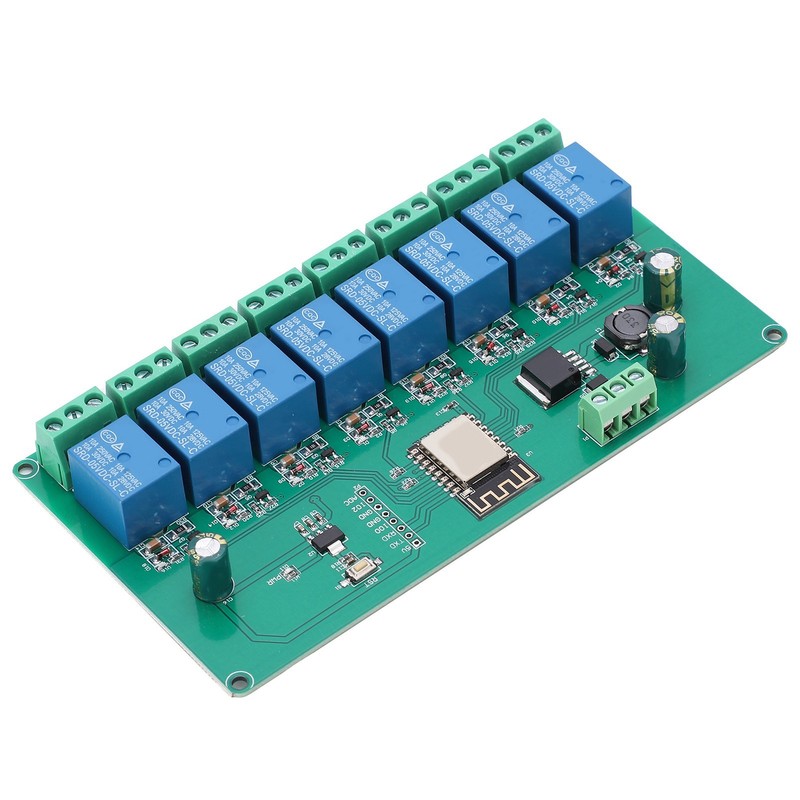 Relay Module WIFI 8‑Channel ESP8266 Development Board for Wireless Control