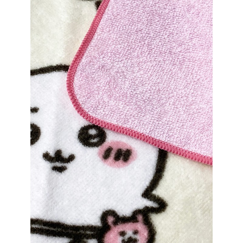 Marushin 0775013000 Loop Towel, Chiikawa, Teku, Character, Kindergarten, Elementary School,