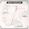 Precision Facial Razors, Touch-up Dermaplaning Tool, Eyebrow Razor, Peach Fuzz