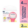 Schick Intuition Máquina de Afeitar para Mujer 4 Hojas 2