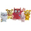 Love Monster 539 Friends Figurine Set, Multicoloured, 2205 Monster Fluffytown