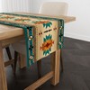 YCness Aztec Southwest Table Runner, Ethnic Style Design Geometric Triditional