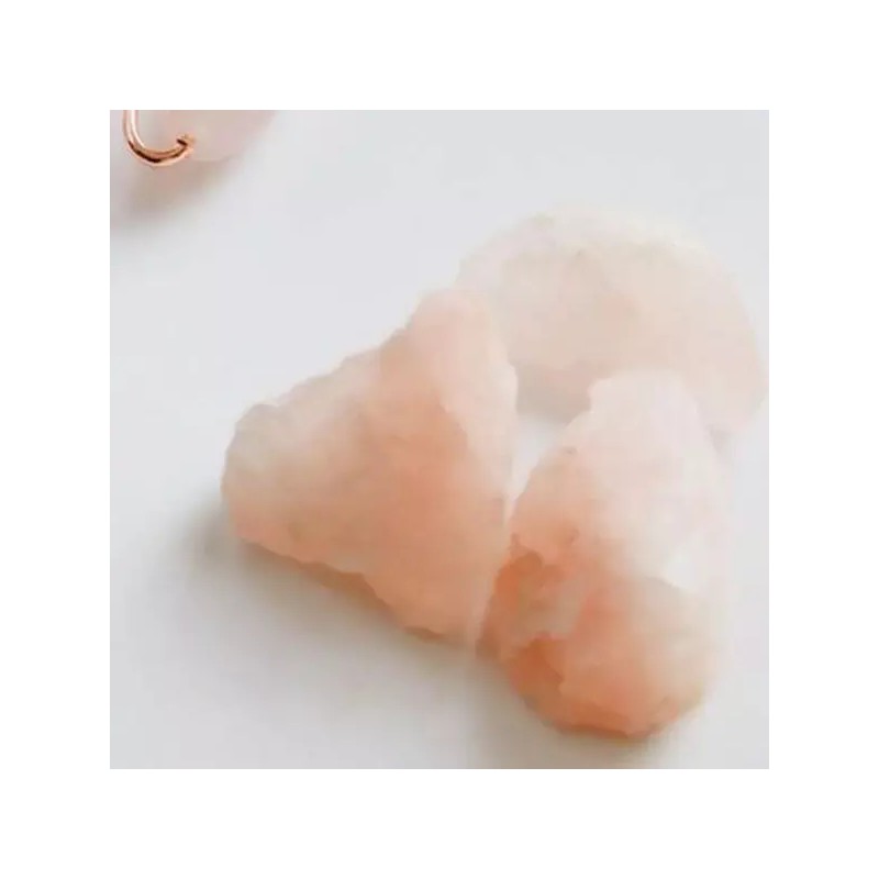 Heart Gua Sha 천연석 로즈쿼츠 얼굴 마사지 롤러 괄사 도구