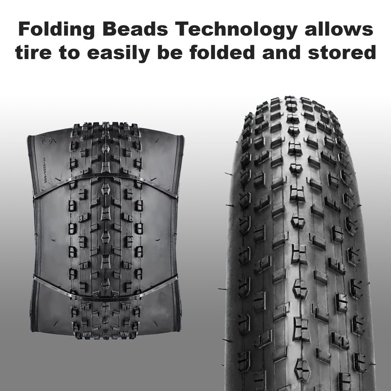 26x4.0 Fat Tire and Inner Tube | Snow Tire |