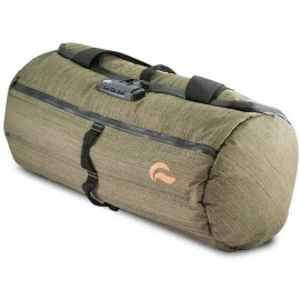 SKUNK Odor Smell Proof + Weatherproof Bag Carbon Lining-16″ DUFFLE TUBE - Gray