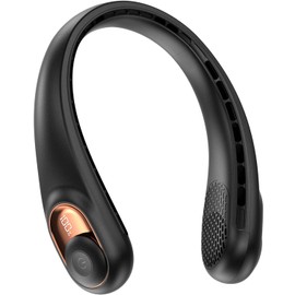 KIDEE Bladeless Neck Fan - Portable Hands-Free Cooling Device