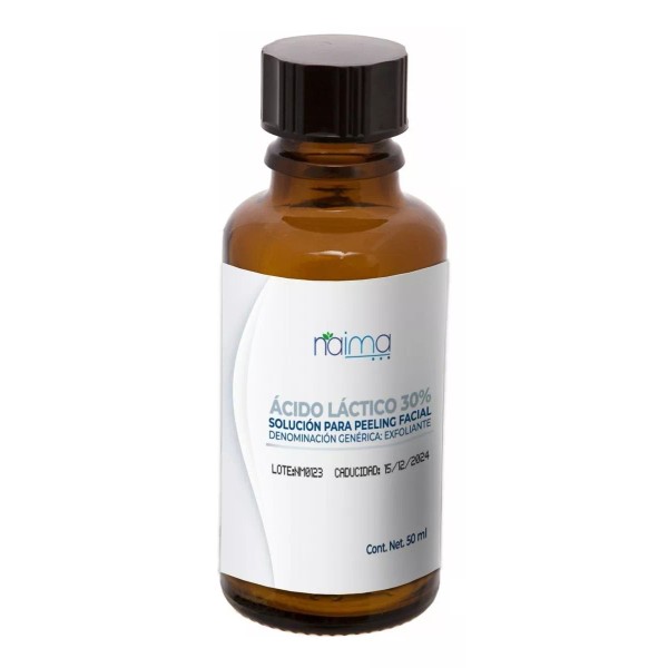 Naíma Pack Peeling Lactico, Glicolico, Ascorbico 30 % 50 Ml