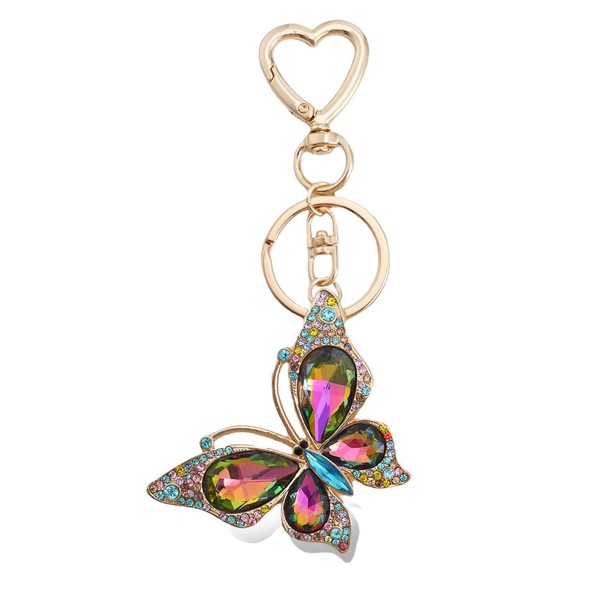 Weixiltc Charm Keychain for Women, Cute Heart Key Chain with