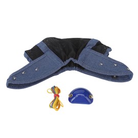 Dental Orthodontic Head Gear Adjust Force Jaw Pad Lanyard Underbite Traction Device M