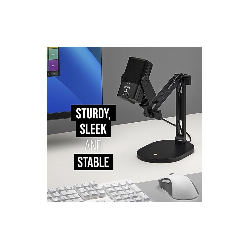 RØDE DS2 Brazo de estudio de computadora para micrófonos, cámaras,
