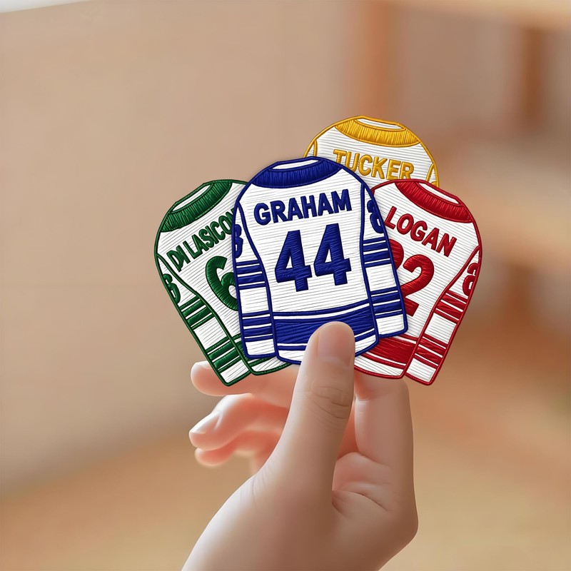 4Pcs Campus Embroidered Patch 2.4"X1.9"