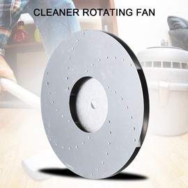 Zerodis Aspa Giratoria del Ventilador del Aspirador, Accesorios del Aspirador del Motor del Ventilador Giratorio del Limpiador (Diámetro del Impulsor 125 mm)