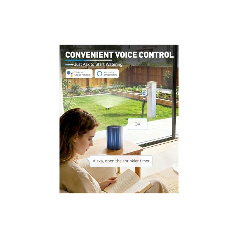 RAINPOINT Smart WiFi Water Timer for Efficient Irrigation