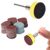 Saipor 25mm Sanding Discs 100pcs Sanding Paper Grinder Accessories Polishing