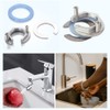 Monobloc Tap Fixing Kit StainlessSteel Faucet Fixing Piece Multipurpose Faucet