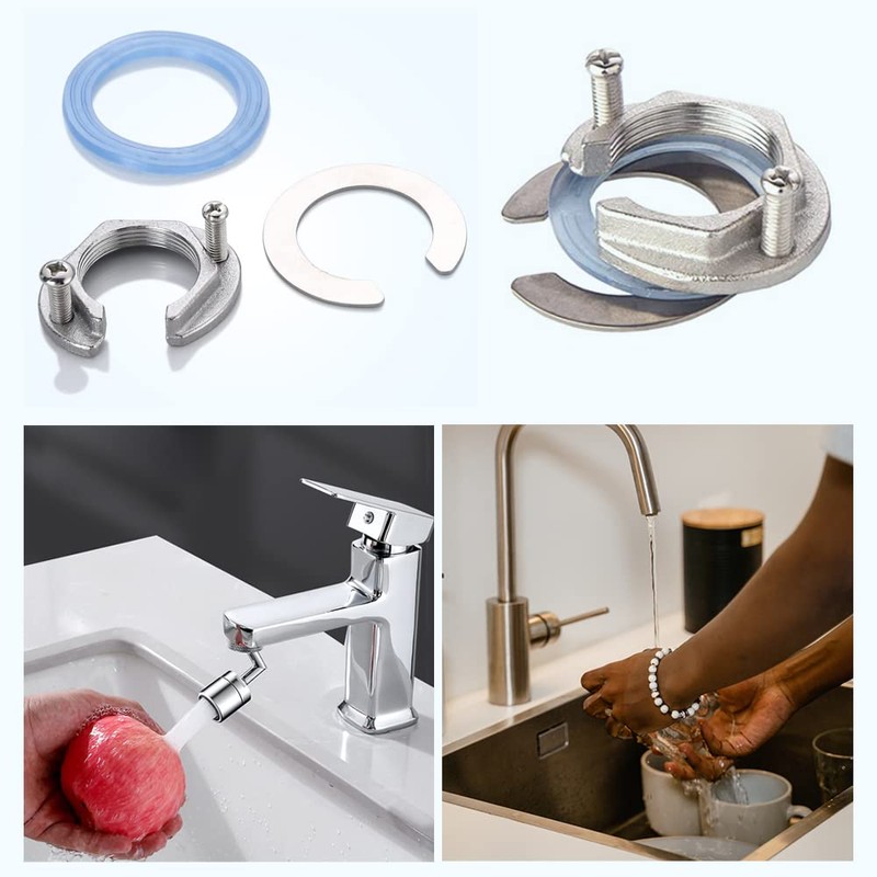 Monobloc Tap Fixing Kit StainlessSteel Faucet Fixing Piece Multipurpose Faucet