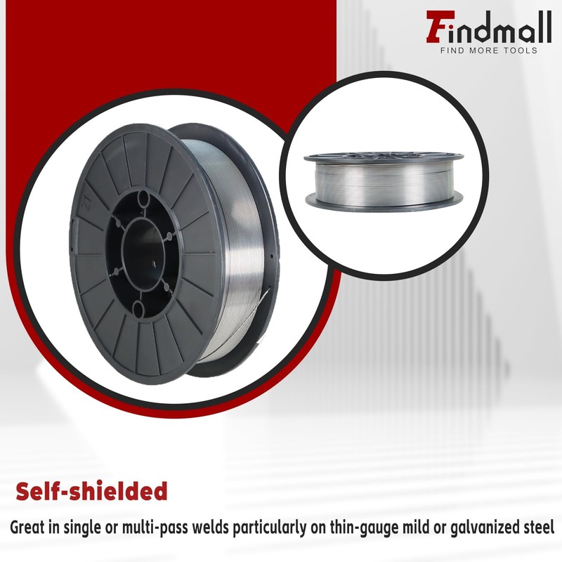 findmall E71T-GS Gasless-Flux Core Wire Welding wire 0.045 Inch (1.2