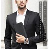 K·LORD Men's Long Wallet, Large Capacity, Zipper, Skimming, Separate Type,