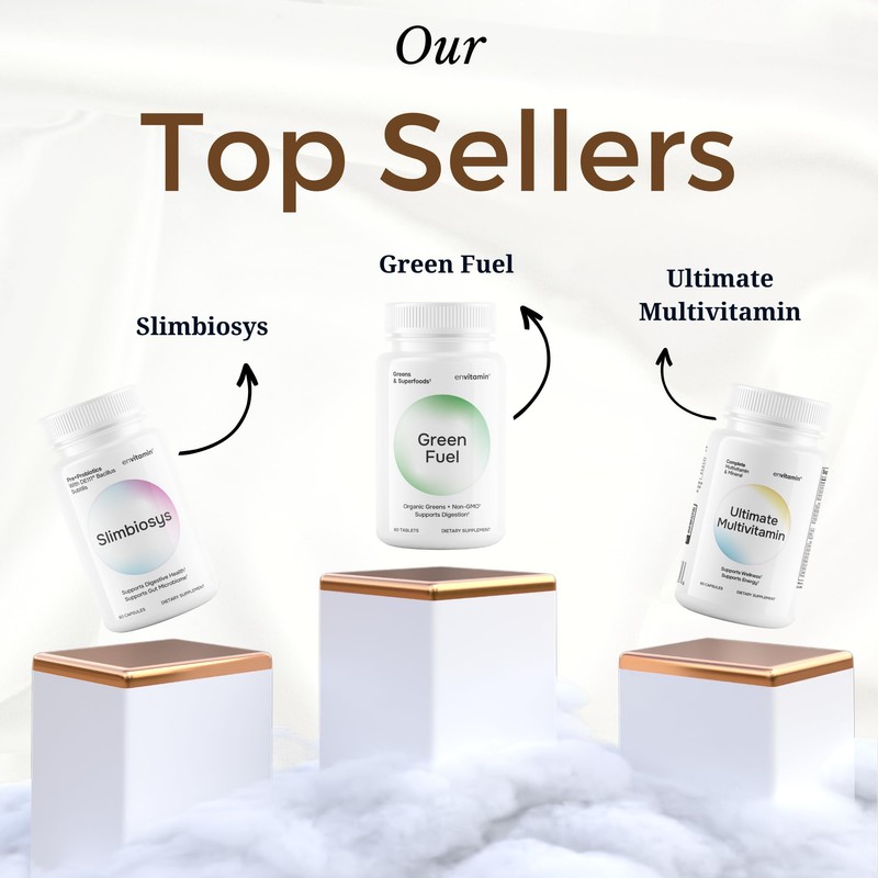 envitamin Green Fuel Organic Greens Tablets - Organic Greens, Fruit