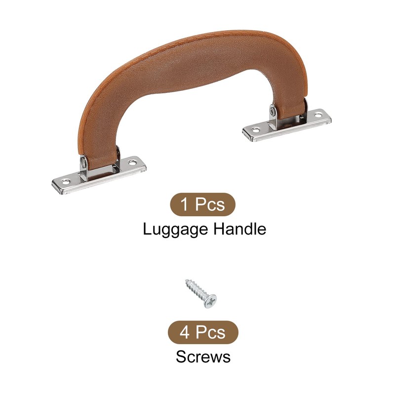QUARKZMAN Luggage Handles 151 mm/5.94 Inch Plastic Pull Handle Travel