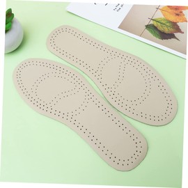 Minkissy 3pairs Charcoal Activated Insoles for Leather Shoes Damping Sweat Absorption