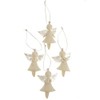 Set Of 4 Small Angel Hanging Decoration By Heaven Sends