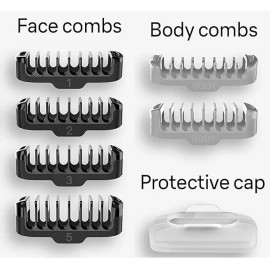 Braun Replacement Comb Attachments for XT3, XT5, type 5590 Trimmers
