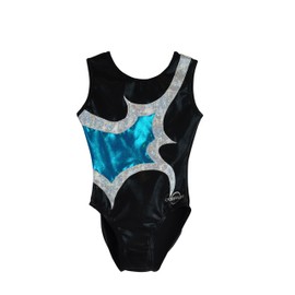 Obersee Girls' Gymnastics Leotard, multicolour