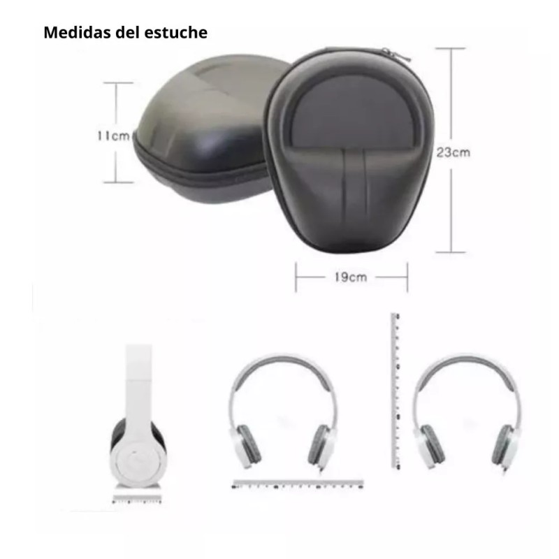 Estuchelandia Estuche Rigido Para Audifonos Auriculares Sony Wh-ch700n