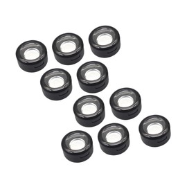 VICASKY 10sets Empty Eyeshadow Boxes Compact Cases for Travel Eyeshadow Storage Blush Foundation Makeup