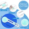 TIESOME Adjustable Circular Paper Cutter, with 3 Replacement Blades, Circle