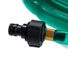Relaxdays Irrigation Hose 5m Length Uniform Bed Irrigation Flat Ready