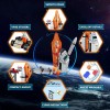 Wememorn Space Exploration Shuttle Rocket Toys Para Niños De