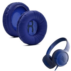 Actpe Earpads für JBL Tune 600 BTNC 500BT T450 Ersatz-Ohrpolster mit Proteinleder und Memory-Schaum für JBL Tune T450BT 500 JBL JR300 Kopfhörer, blau