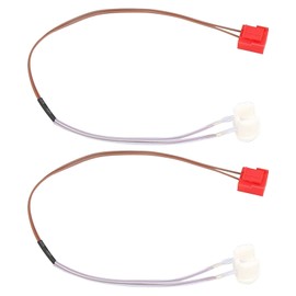 2 PCS Car Diesel Heater Temperature Sensor for Chinese Diesel Heater, Temperature Sensor Connectors, Probe Square Connection, Car Van Motorhome Universal