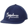 Megabass Psychic Snapback Cap, Black Out, F Size
