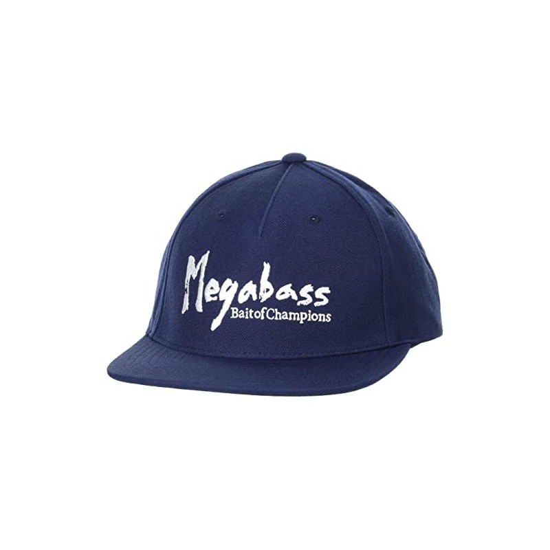 Megabass Psychic Snapback Cap, Black Out, F Size