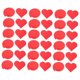 Mikinona Valentines Day Party Ceiling Props 18pcs Heart Shaped Decorations Swirls