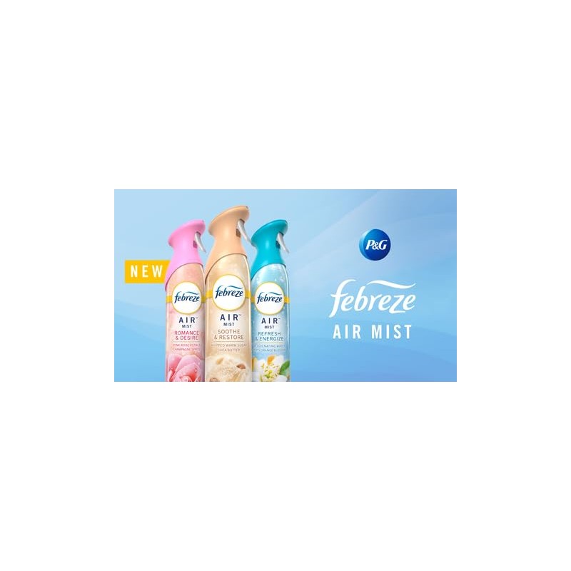 Febreze Air Mist Refresh & Energize Zesty orange Blossom Scented