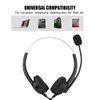 Auricular de Centro de Llamadas Celular con Micrófono Audifono Binaural