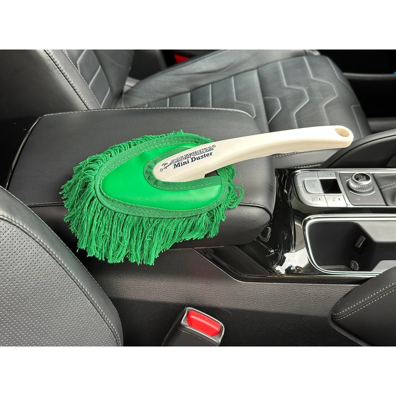 California Car Duster Dash Duster Green 62461 with Storage Bag