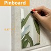 Thick Cork Board Tiles for Wall with Push Pins, Removable
