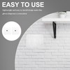 iplusmile Face Mask Dispenser 3 Grid Acrylic Glove Box Holder