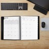 Staples 2026 Four‑Person Daily Appointment Book, 8" x 11", Hourly