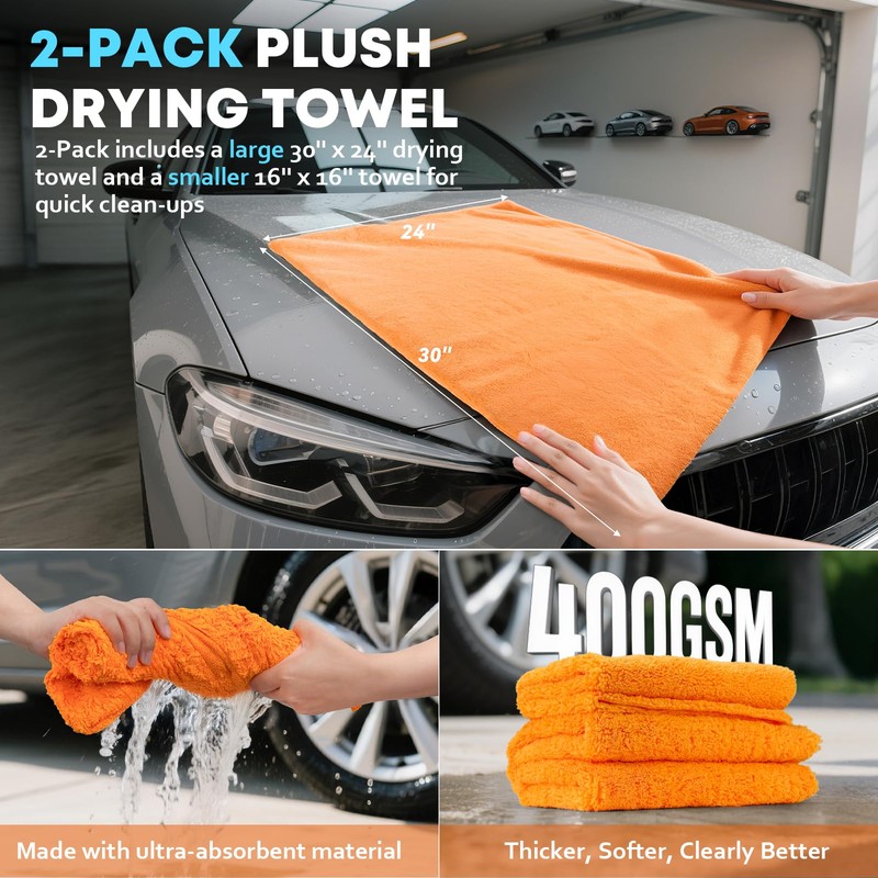 Car Cleaning kit, Car Interior Detailing kit with 10000pa Car