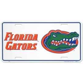 Florida Gators Embossed Metal Auto Tag